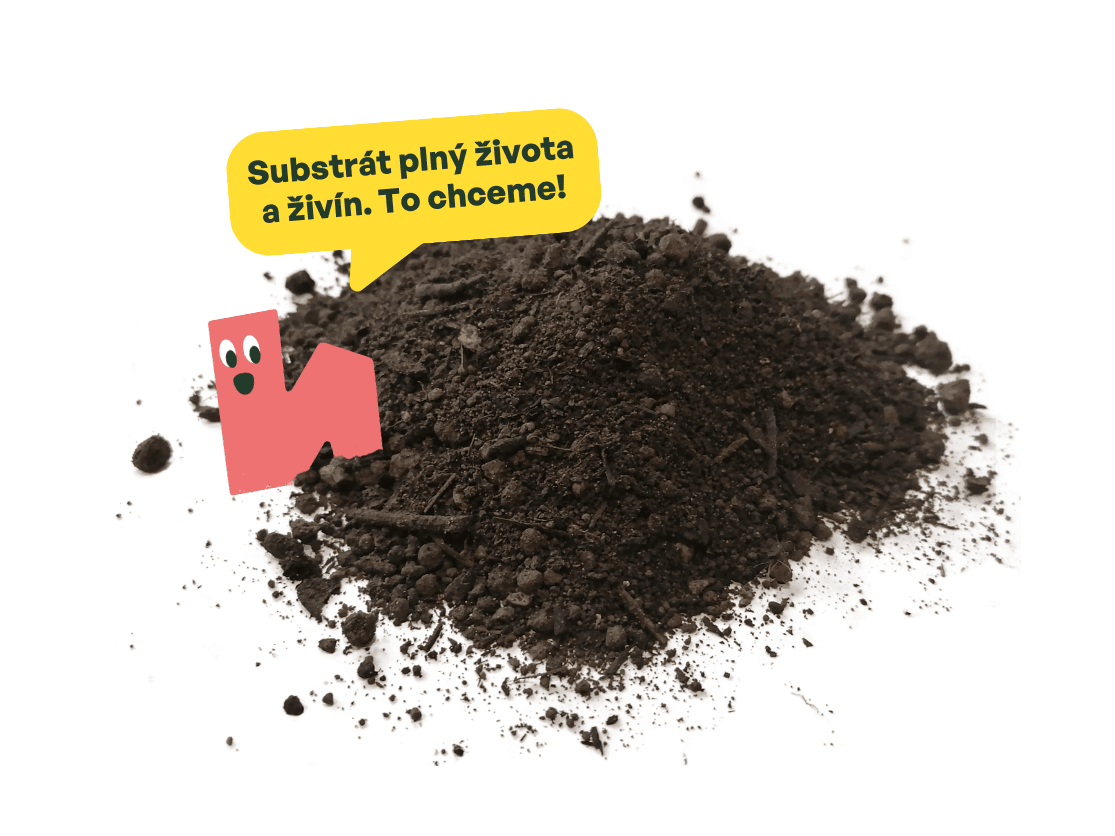 Záhradnícky substrát ZEMKO z kompostu a zeminy bigbag 900L